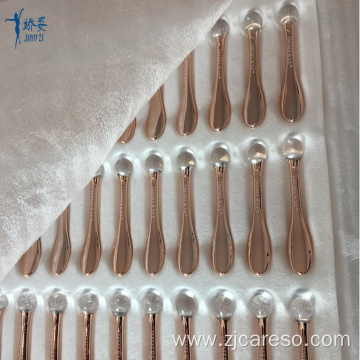 Rose Gold UV Plastic Cosmetic Spatula Makeup Tools